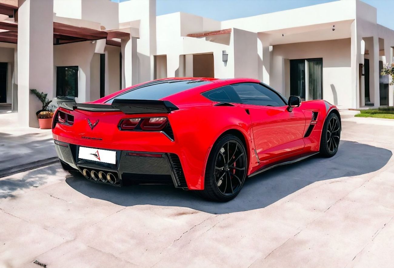 Chevrolet Corvette Grand Sport AED 4430 PM | CORVETTE C7 GRAND COUPE 2017 | GCC | TOP RANGE | LADY DRIVEN