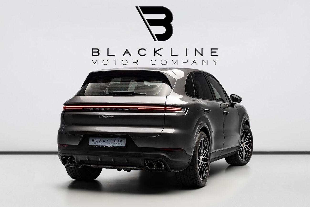 Porsche Cayenne STD BUY NOW, PAY 2027 | THE BLACKLINE STANDARD | 2025 Porsche Cayenne SUV, 3.0 TC V6, AWD, 353bhp, 8