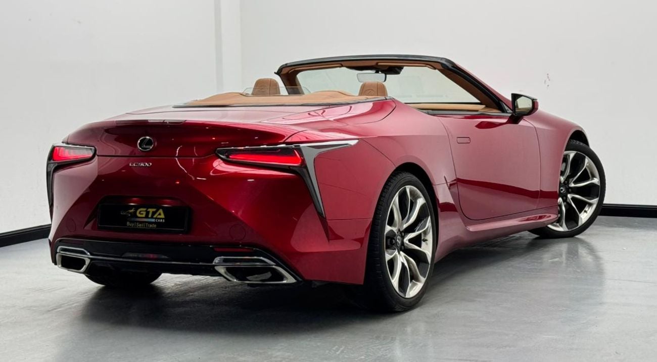 Lexus LC500 Carbon 5.0L 2021 Lexus LC500 Carbon, 2026 / Dec Lexus Warranty, Lexus Service History, GCC