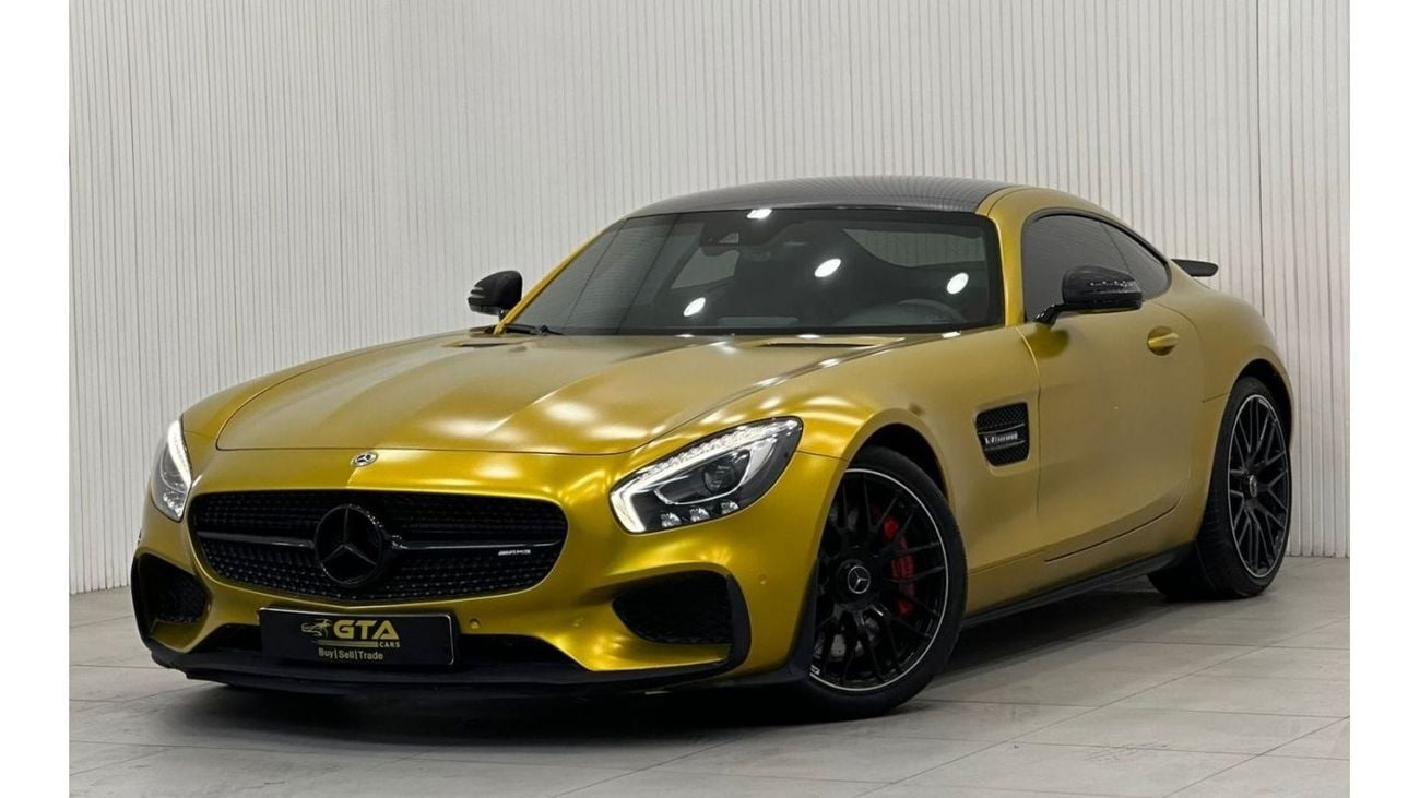 مرسيدس بنز AMG GT S 2016 Mercedes Benz GTS AMG Coupe, Mercedes Service Pack, Full Mercedes Service History, GCC