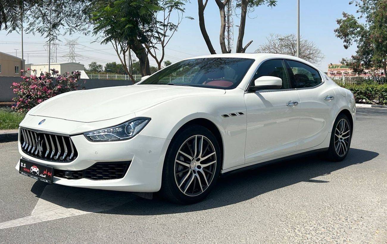 Maserati Ghibli Sport 3.0L 2018 GCC SINGLE OWNER IN MINT CONDITION