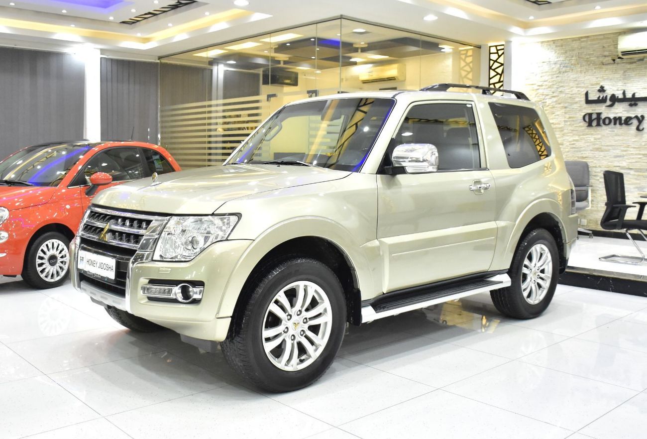 Mitsubishi Pajero EXCELLENT DEAL for our Mitsubishi Pajero GLS 3.8L 3 Doors ( 2018 Model ) in Golden Color GCC Specs