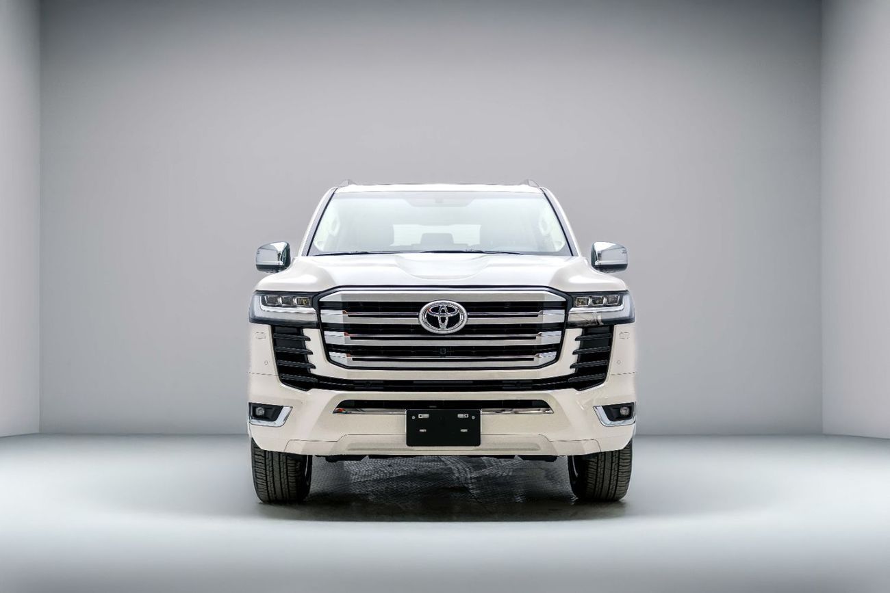تويوتا لاند كروزر VX HI 3.5L - White Pearl Inside Beige | Export Only