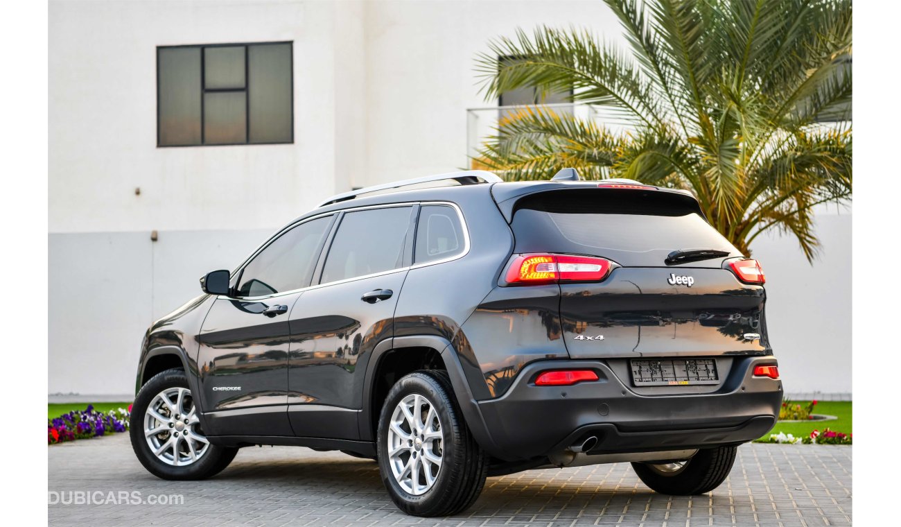 Jeep Cherokee 4X4 LONGITUDE - 2016 - AED 1,547 PER MONTH - 0% DOWNPAYMENT