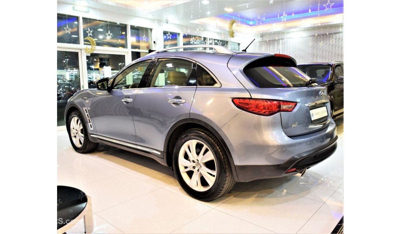 إنفينيتي QX70 FULL SERVICE HISTORY / ORIGINAL PAINT ( صبغ وكاله ) Infiniti QX70 2017 Model!! in SkyBlue Color! GCC