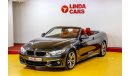 BMW 428i BMW 428i Convertible M-Kit 2016 GCC under Agency Warranty with Zero Down-Payment.