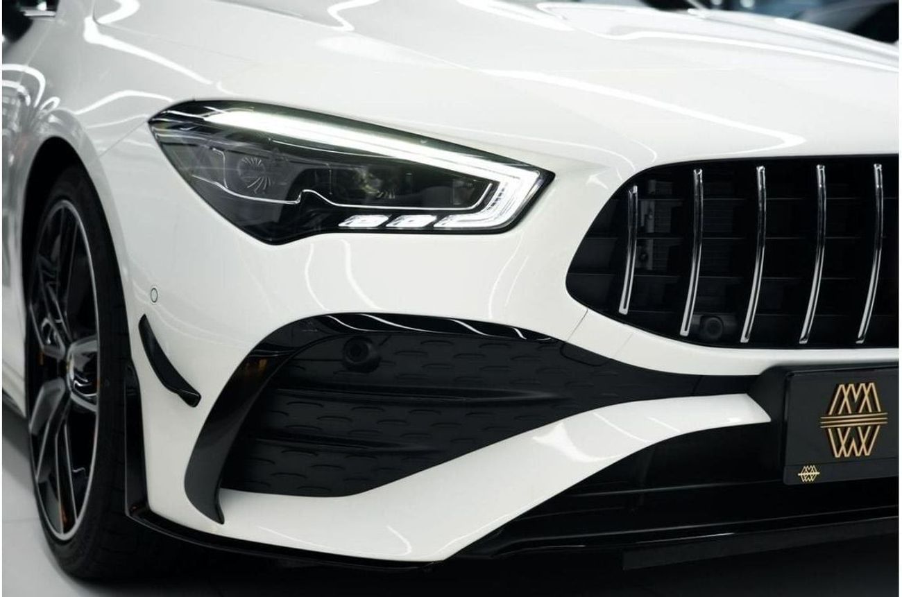 Mercedes-Benz CLA 35 AMG Mercedes-Benz CLA 35 | 2025 GCC 0km | Agency Warranty | AMG | Night Package