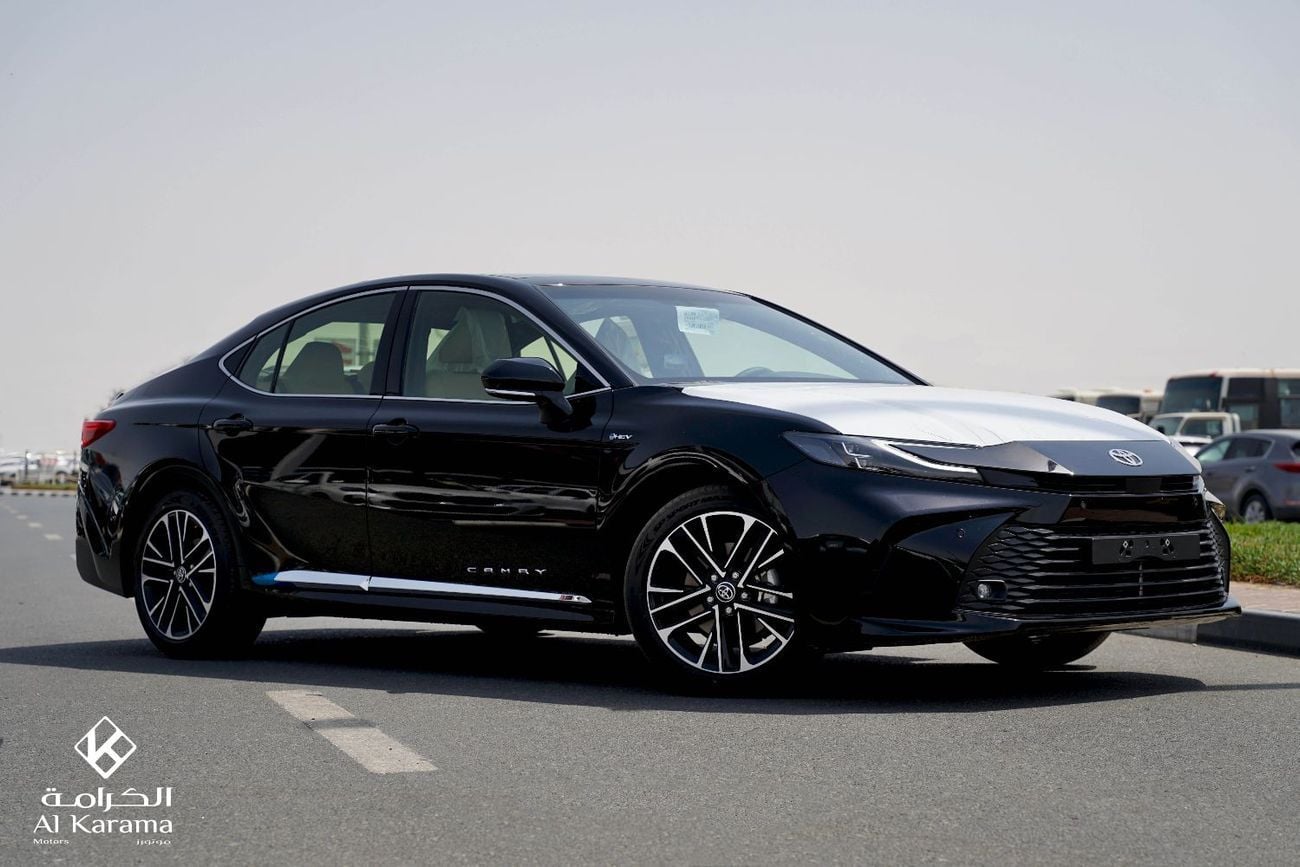 تويوتا كامري LE HEV | 2.5L Hybrid | Panoramic Moon Roof | Driver Seat Lumbar Support | GCC Specs