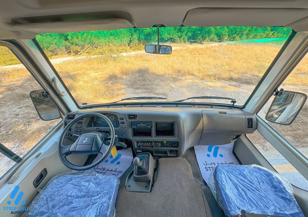 Mitsubishi Rosa 2024 Bus 26 Seater JL Wheelbase Euro 5 - 4 Cylinder with tubeless tires / book now!