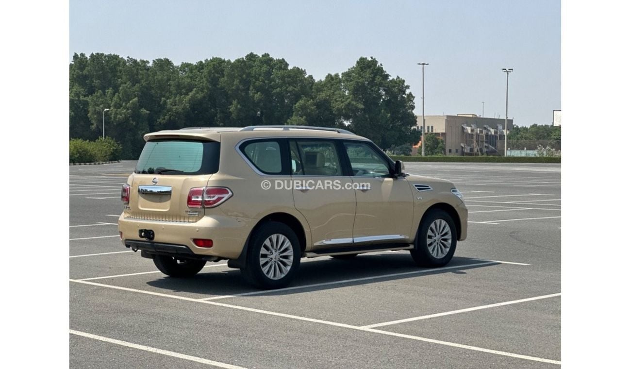 نيسان باترول LE تيتانيوم موديل 2017 خليجي حاله ممتازه جدا من الداخل والخارج فل مواصفات كراسي جلد  وكاميرا خلفيه و