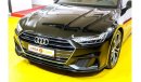 Audi A7 RESERVED ||| Audi A7 S-Line 55 TFSI 2019 GCC under Agency Warranty with Flexible Down-Payment.