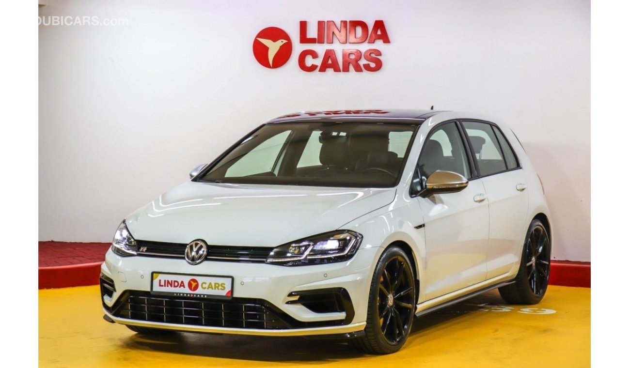 Volkswagen Golf Volkswagen Golf R 2019 GCC under Agency Warranty with Zero Down-Payment.