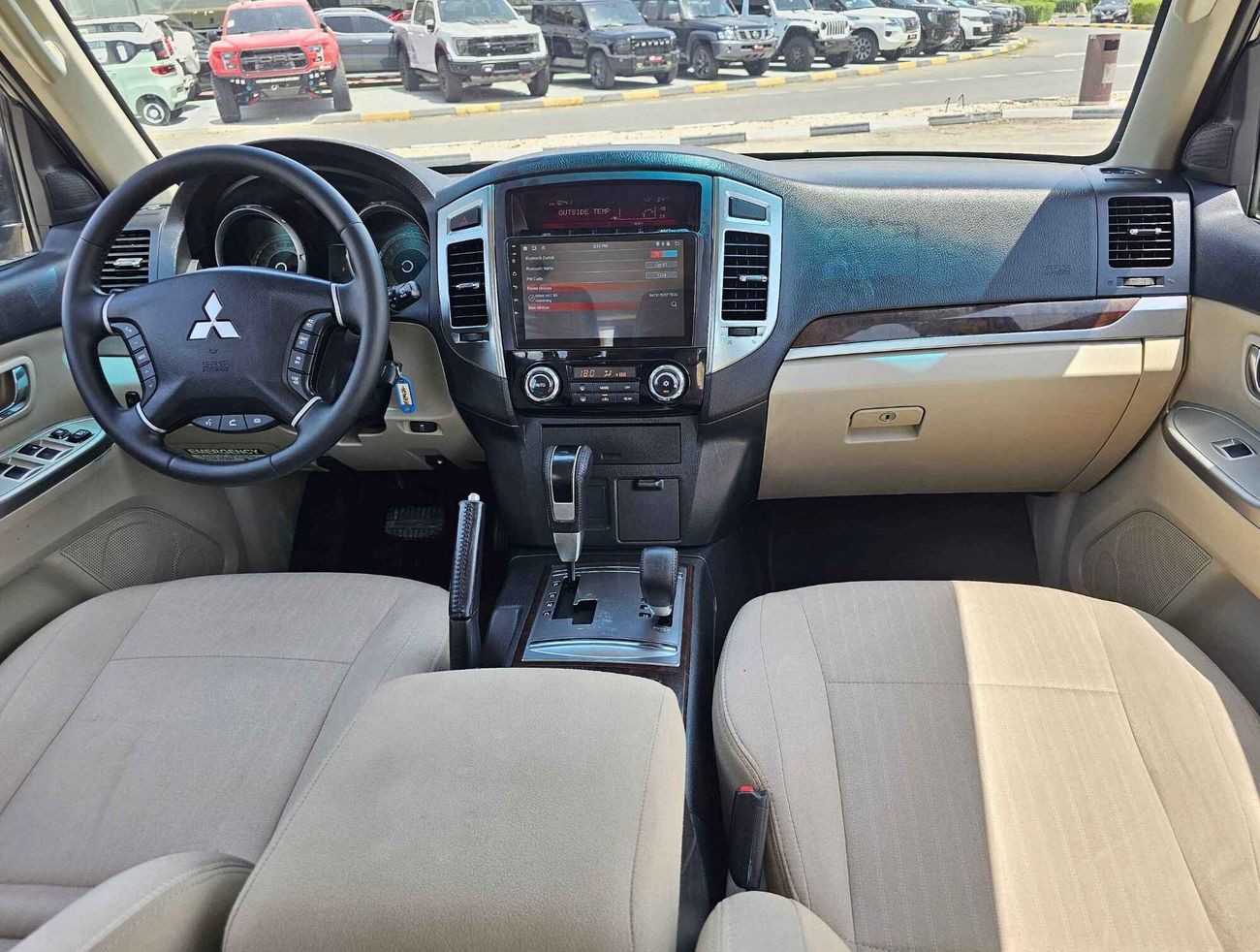 Mitsubishi Pajero GLS 3.5/ 4WD/ DVD CAMERA/ LOW MILEAGE/861 MONTHLY/LOT#702054