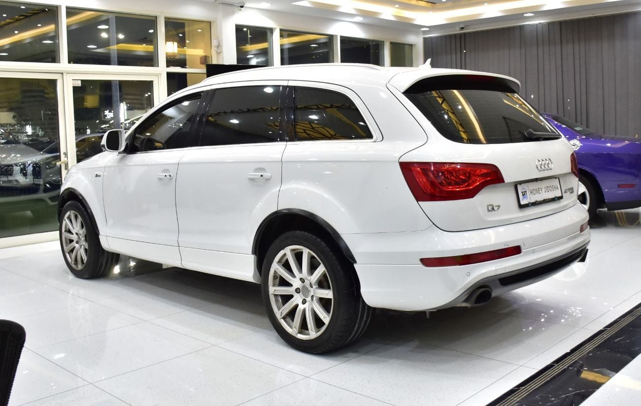 Audi Q7 EXCELLENT DEAL for our Audi Q7 S-Line 40TFSi Quattro ( 2015 Model ) in White Color GCC Specs