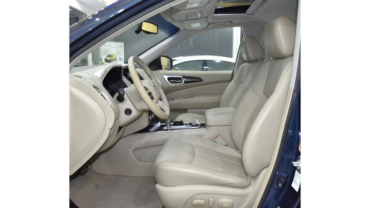 نيسان باثفايندر EXCELLENT DEAL for our Nissan Pathfinder SV 4WD ( 2013 Model ) in Blue Color GCC Specs