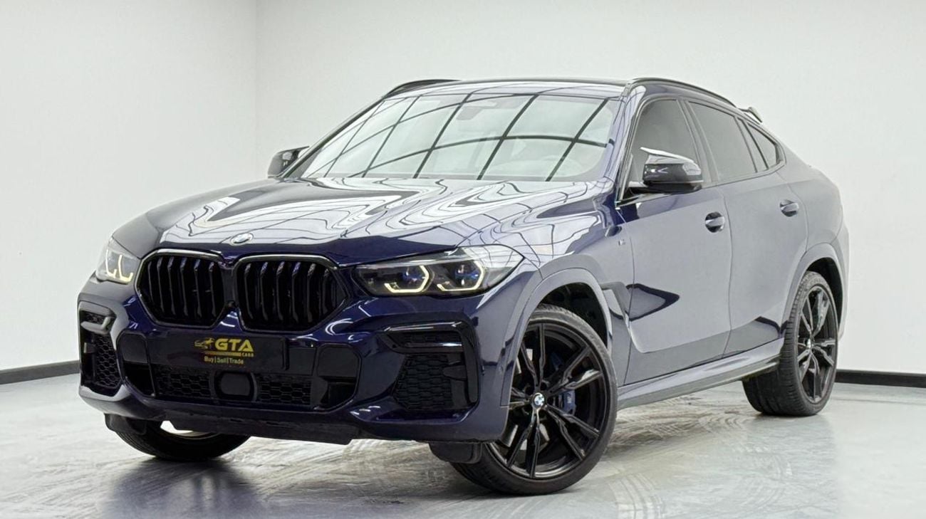 بي أم دبليو X6 M50i 4.4L 2022 BMW X6 M50i,Warranty ,Full BMW Service History, GCC