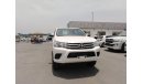 تويوتا هيلوكس PICKUP 2.4L ENGINE 2019 MODEL BASIC OPTION WITH SILVER CHROME MANUAL TRANSMISSION DIESEL