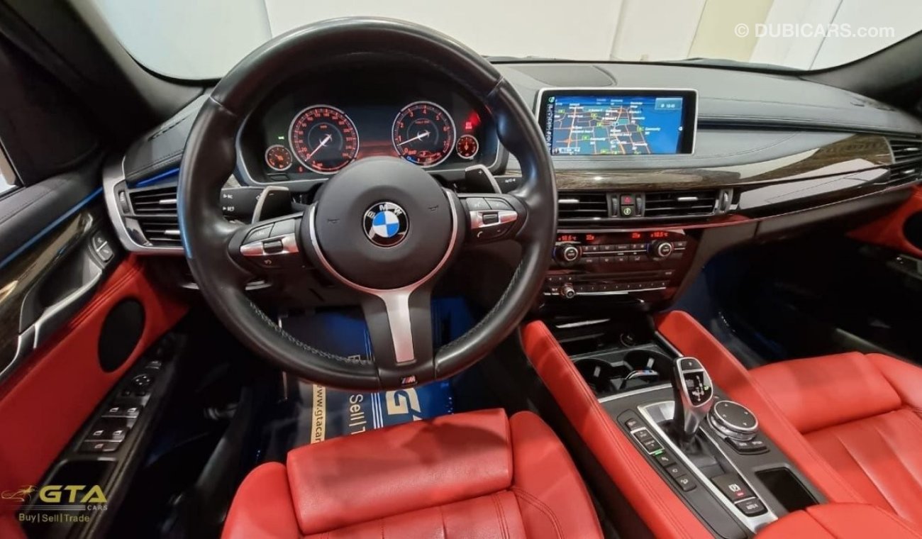 بي أم دبليو X6 2015 BMW X6 xDrive35i M Sport, BMW Service-Warranty, Full Service History, GCC