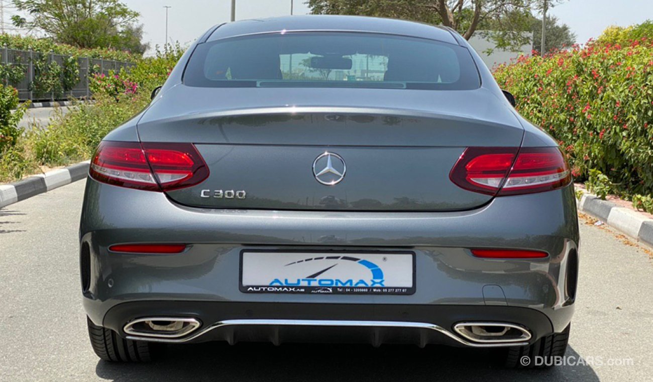 Mercedes-Benz C 300 Coupe 2019, 2.0L I-4 Turbo, GCC, 0km with 3 Years or 100,000km Warranty