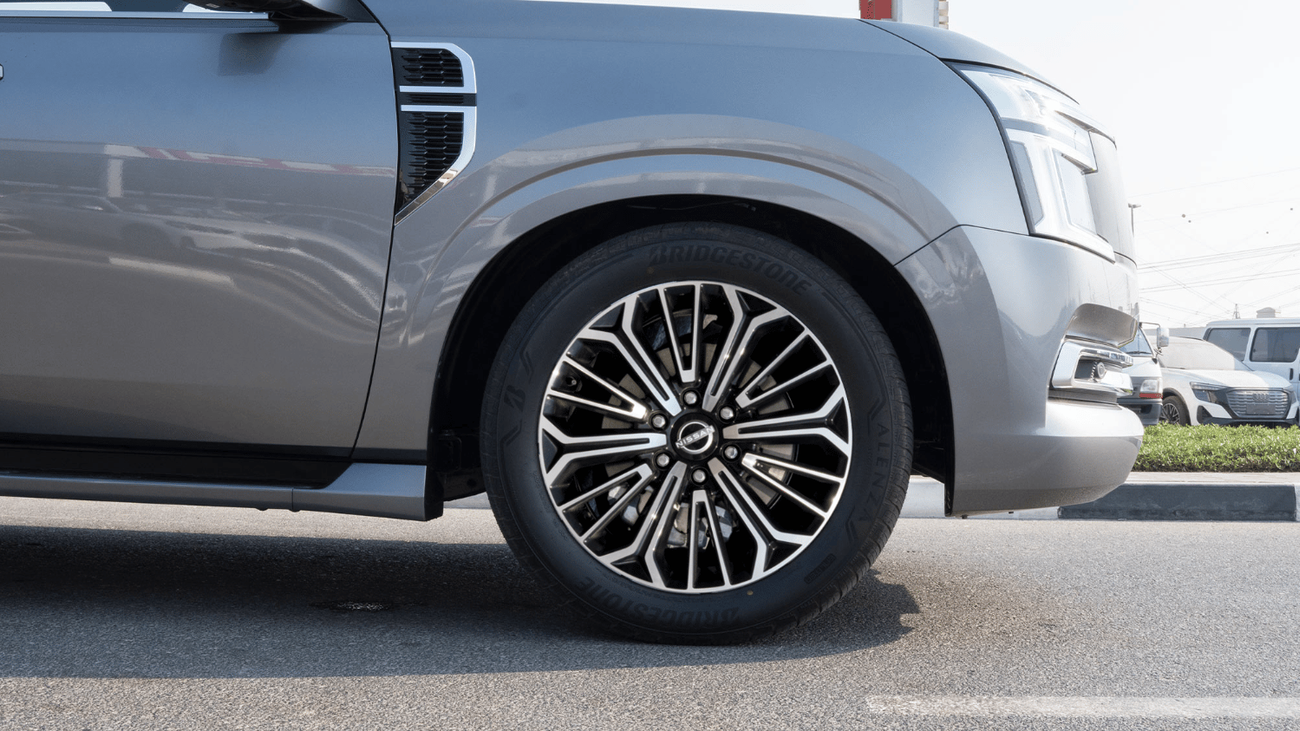 نيسان باترول 2026 Nissan Patrol SE Platinum 3.8L AT Petrol (Gray-red)