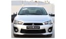 Mitsubishi Lancer GLS Mitsubishi Lancer 2017 GCC, full option, in excellent condition