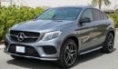 مرسيدس بنز GLE 43 AMG 3.0، V6 ،GCC ،0km، الضمان: سنتان غير محدودة المسافة، خدمة الصيانة: 3 سنوات عند EMC