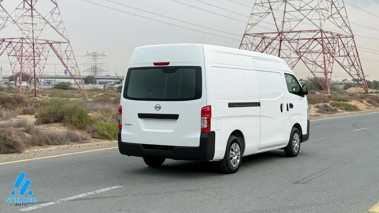 Nissan Urvan HIGH ROOF WIDE BODY 3-Seater Manual (4-Door) NV350 2024 Hi Roof Dry Van 2.5L Petrol Manual GCC Specs