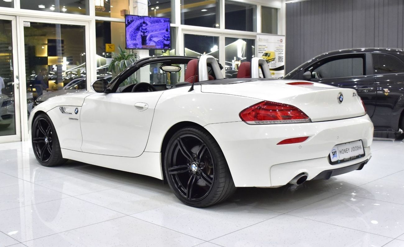 BMW Z4 EXCELLENT DEAL for our BMW Z4 sDrive35i ( 2014 Model ) in White Color GCC Specs