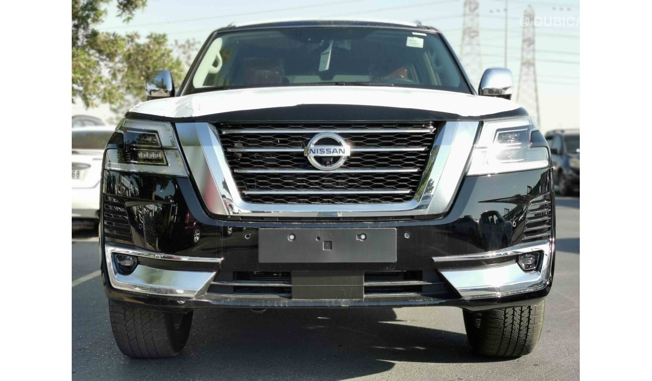 نيسان باترول 5.6L V8 PETROL, 20" RIMS, CLIMATE CONTROL, DRIVER MEMORY SEAT, HEATED SEATS (CODE # NPFO01)