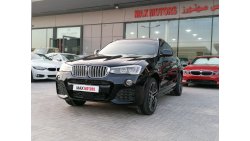 بي أم دبليو X4 XDRIVE2.8i M-KIT LOW MILLAGE FULLY LOADED OPTION WITH WARRANTY AND SERVICE PACKAGE