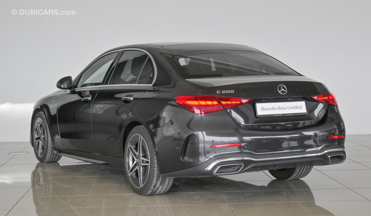 مرسيدس بنز C200 SALOON / Reference: VSB 33074 Certified Pre-Owned with up to 5 YRS SERVICE PACKAGE!!!