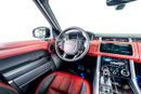Land Rover Range Rover Sport GCC-22 Inch Rims-Black Contracting Roof-Red Interior