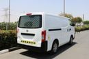 نيسان أورفان NISSAN URVAN 2021 GCC MANUAL GEAR DELIVERY VAN    Panel Van High Roof 2.5L M/T Petrol