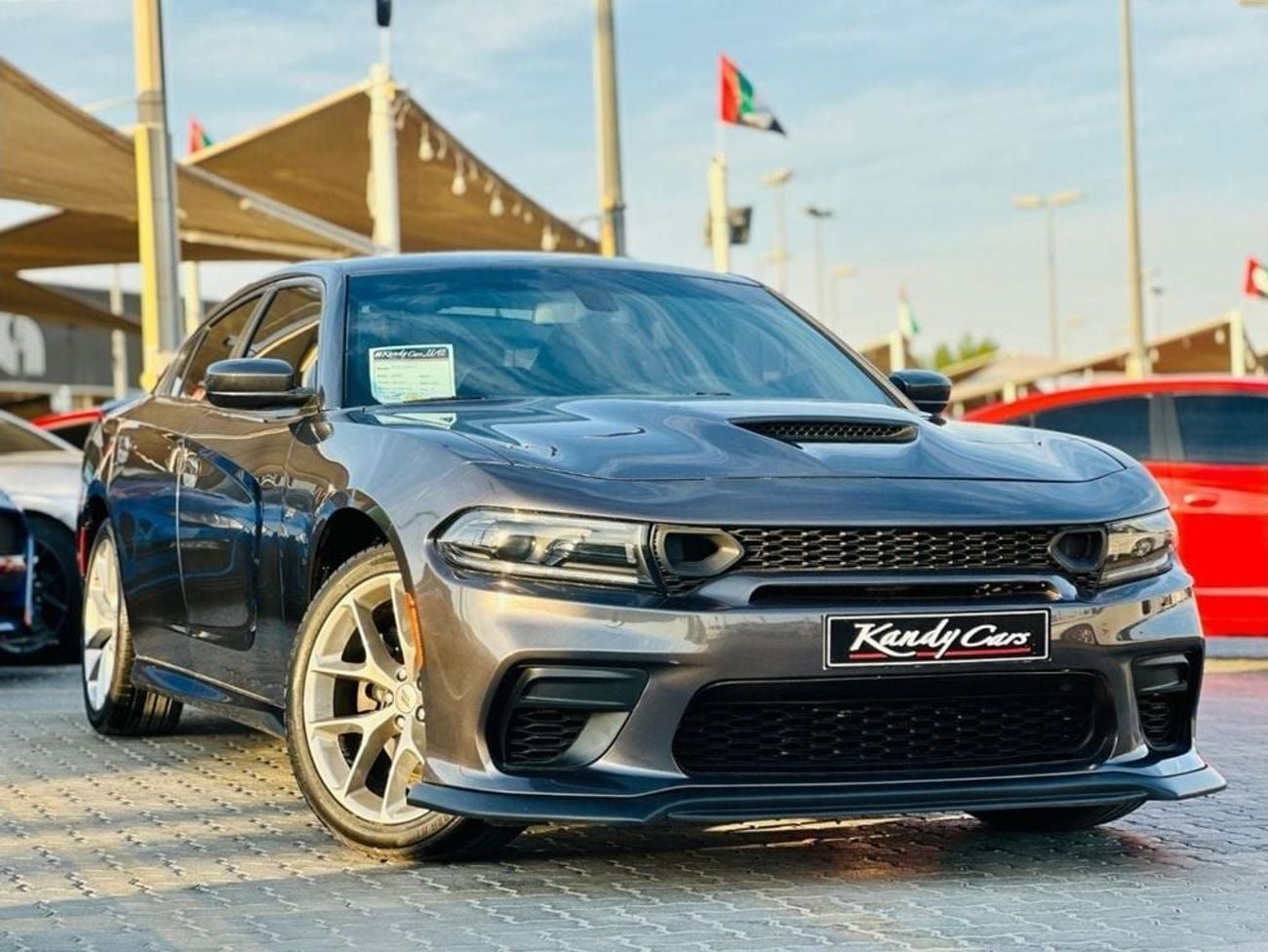 دودج تشارجر GT 3.6L | Monthly AED 1220/- | 0% DP | Super Track Pak | Touch Screen | Cruise Control | # 61420