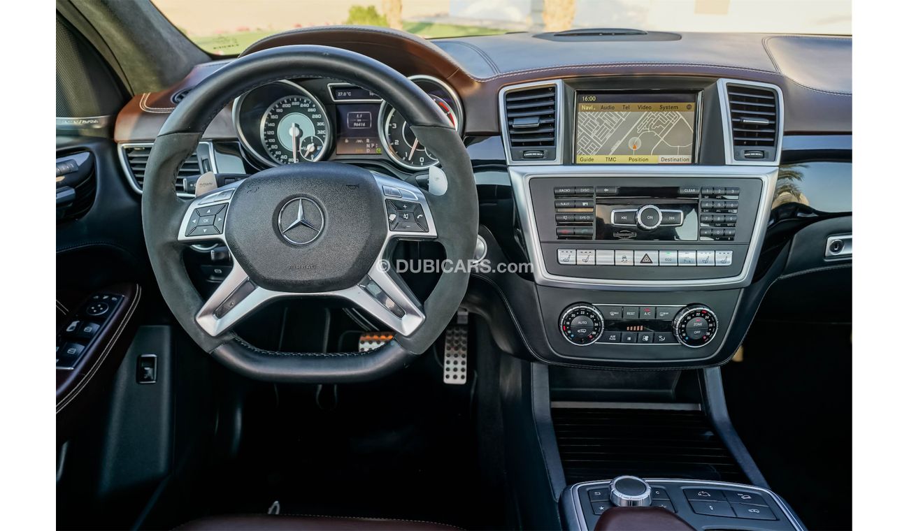 Mercedes-Benz ML 63 AMG - Fully Loaded! - Fully Agency Serviced! - Immaculate Condition! - AED 2,233 PM! - 0% DP