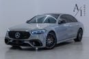 مرسيدس بنز S 63 AMG 2024 With black And Red Carbon Fibre Interior, Excellent Condition, European Spec