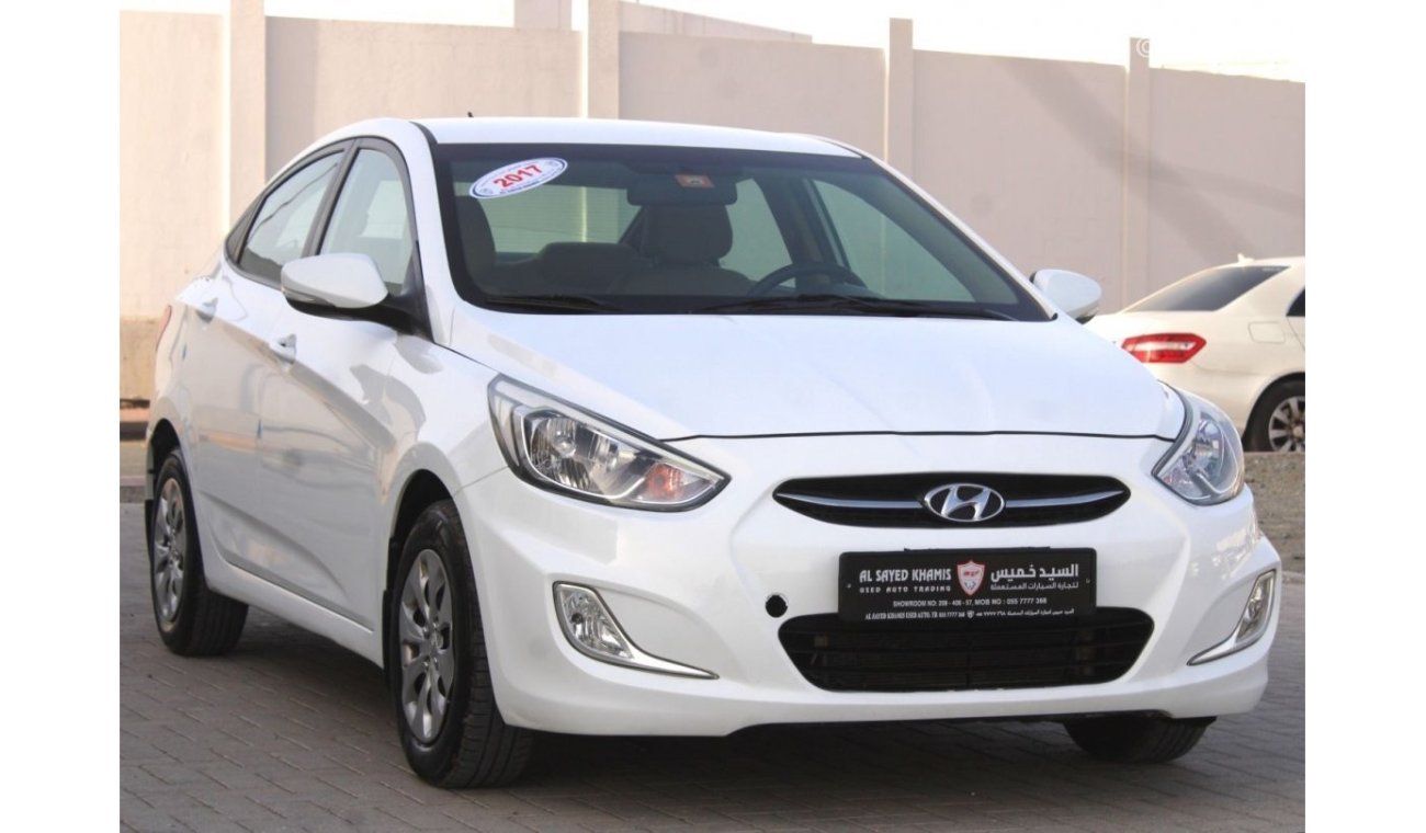 Hyundai Accent GL Hyundai Accent 2017 GCC, in excellent condition