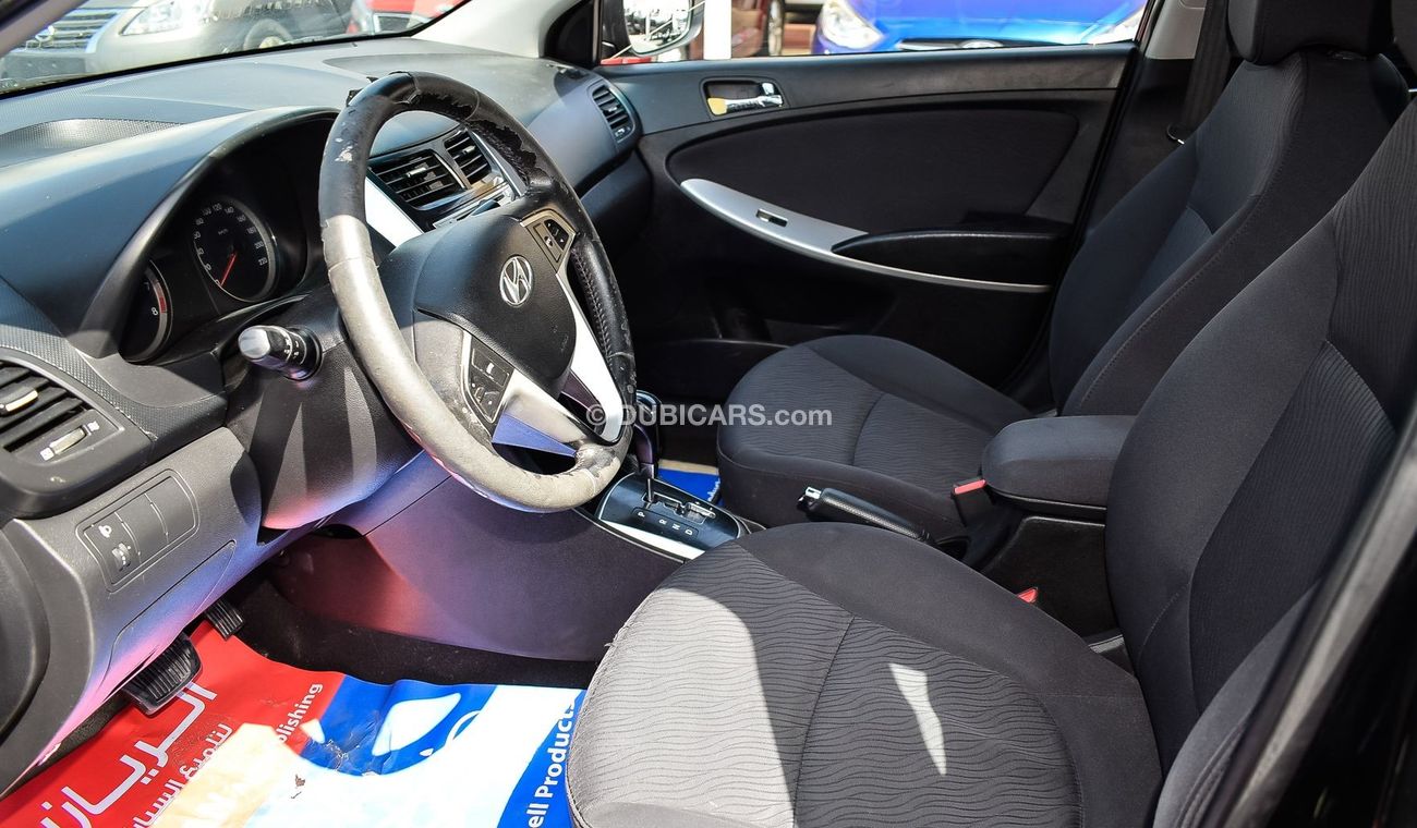 هيونداي أكسنت 2013 خليجي بدون حوادث