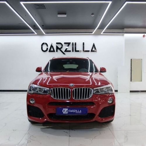 BMW X4 xDrive 35i M Sport 3.0L BMW X4 Xdrive35i M-sport 2016 AWD | AGMC Full Service History | GCC Specs