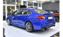 سوبارو امبريزا WRX EXCELLENT DEAL for our Subaru WRX AWD ( 2020 Model ) in Blue Color GCC Specs