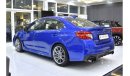 Subaru Impreza WRX EXCELLENT DEAL for our Subaru WRX AWD ( 2020 Model ) in Blue Color GCC Specs