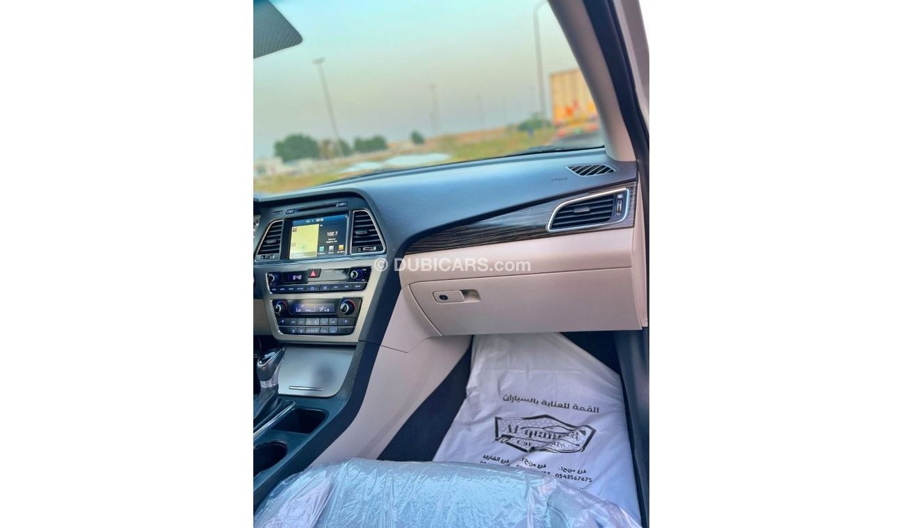 هيونداي سوناتا هيونداي سوناتا ليميتد فول اوبشن السنة : 2017 2.4 رمادي حالة ممتازة سيارة سيدان 97 تصدير يمكن تصديرها