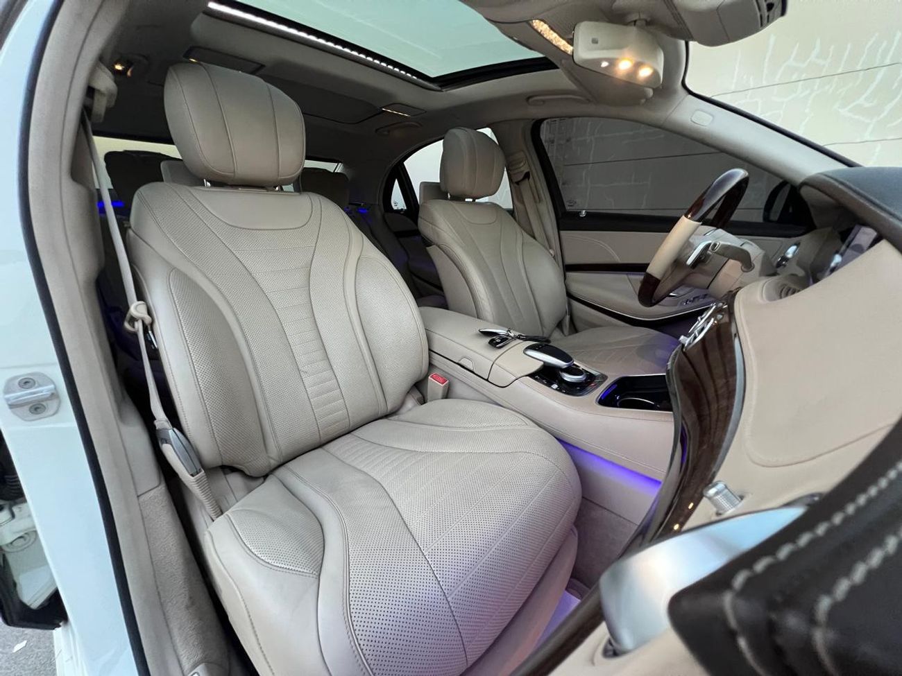 مرسيدس بنز S 450 مرسيدس بينز اس 450 موديل 2018 مواصفات خليجية صبغ وكالة بدون حوادث