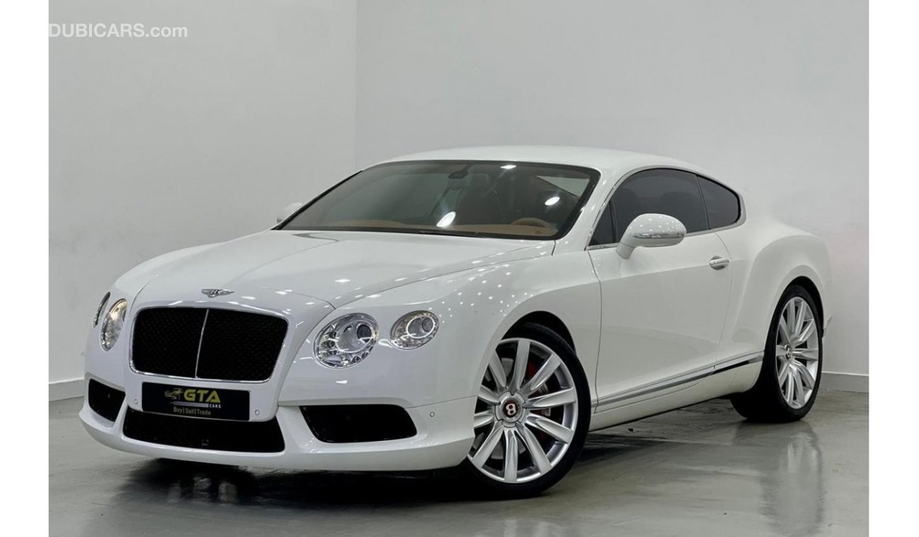 بنتلي كونتيننتال جي تي 2013 Bentley Continental GT, Service History, GCC