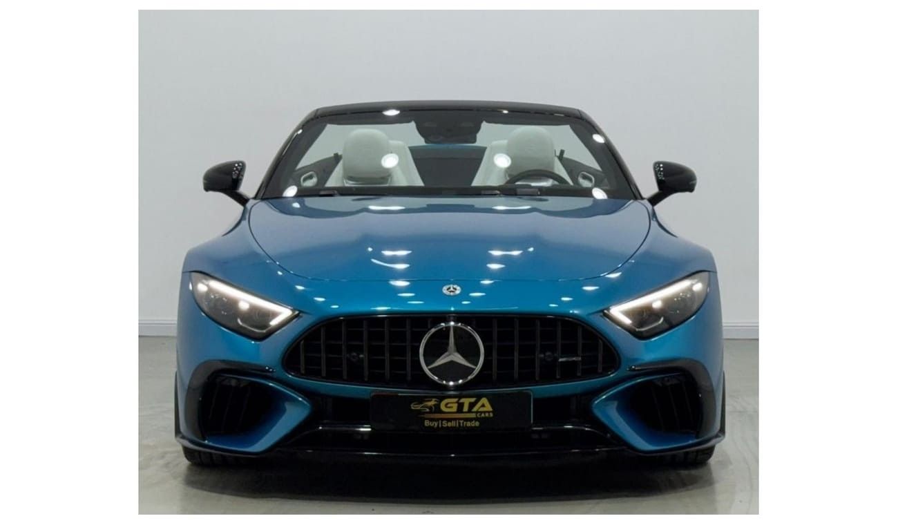 Mercedes-Benz SL 55 AMG 2022 Mercedes Benz SL55 AMG 4MATIC+ Roadster, 2027 Mercedes Warranty + Service Pack, Low Kms, GCC