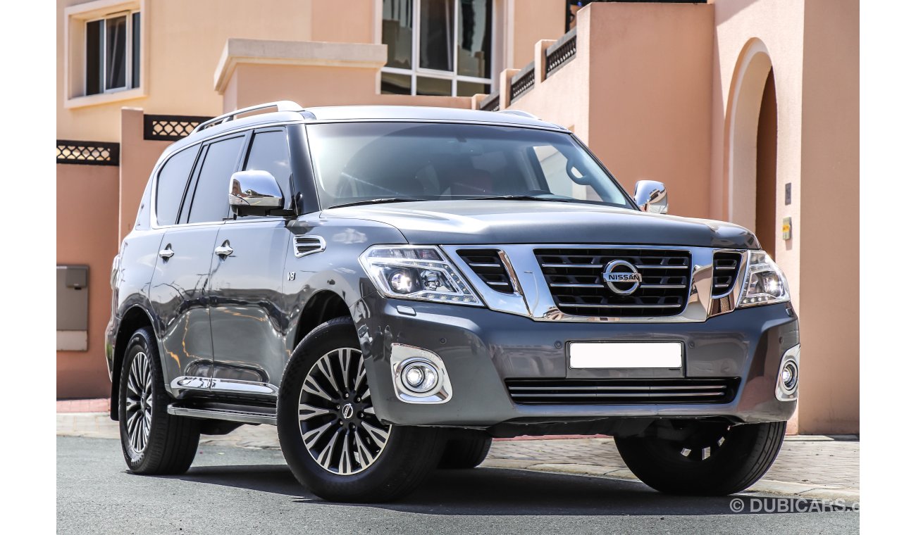 نيسان باترول (AVAIL RAMADAN OFFER) Platinum V8 2016 GCC under Warranty with Zero Down-Payment.