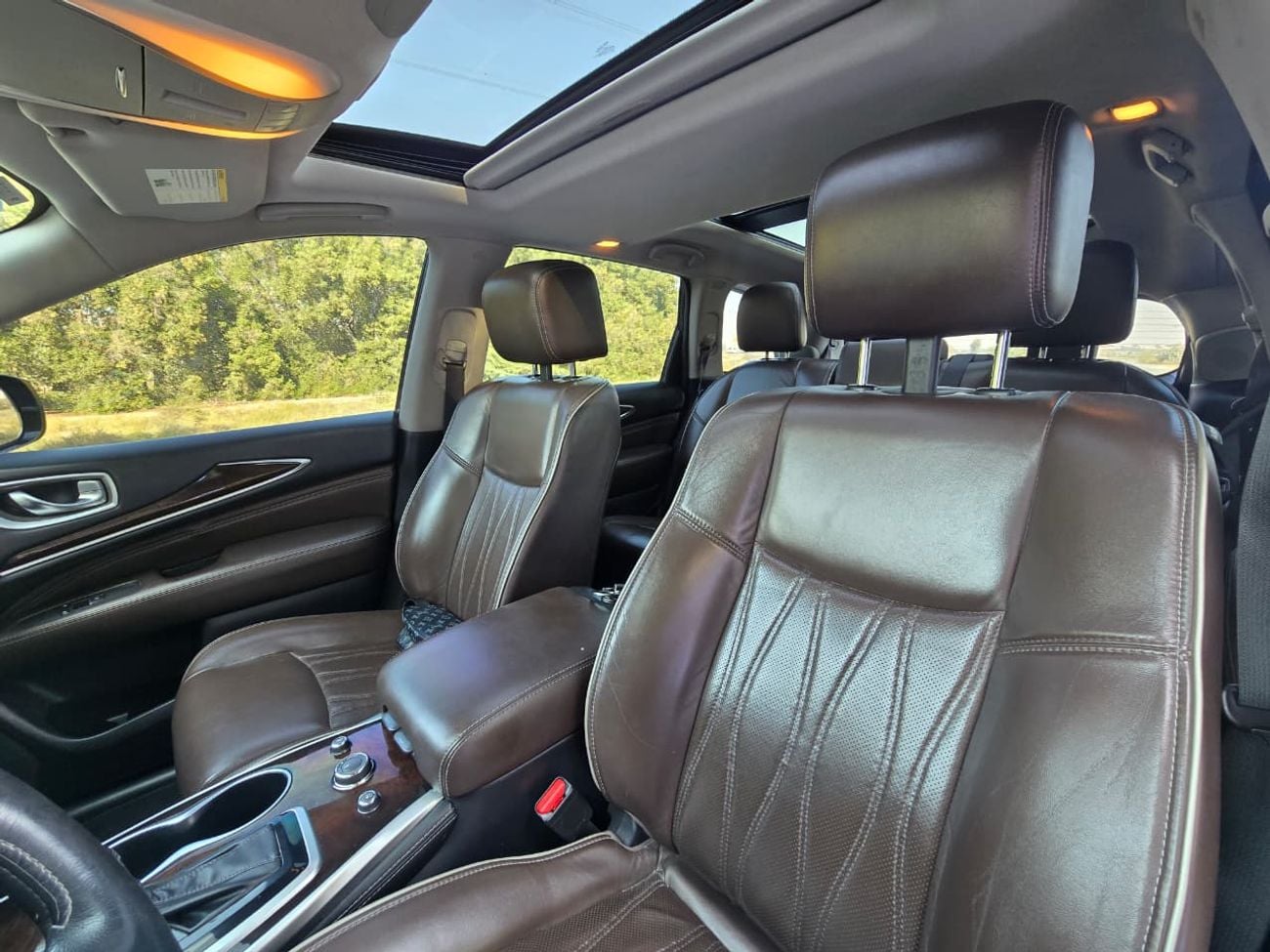 Infiniti QX60 LUXURY 2017 GCC FULL SERVICE HISTORY AVAILABLE | ORGINAL PAINT | ACCIDENT FREE | SINGLE OWNER