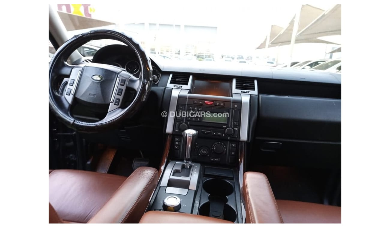 Land Rover Range Rover Sport Gulf model 2009, blue color, leather hatch, cruise control, alloy wheels and sensors in excellent co