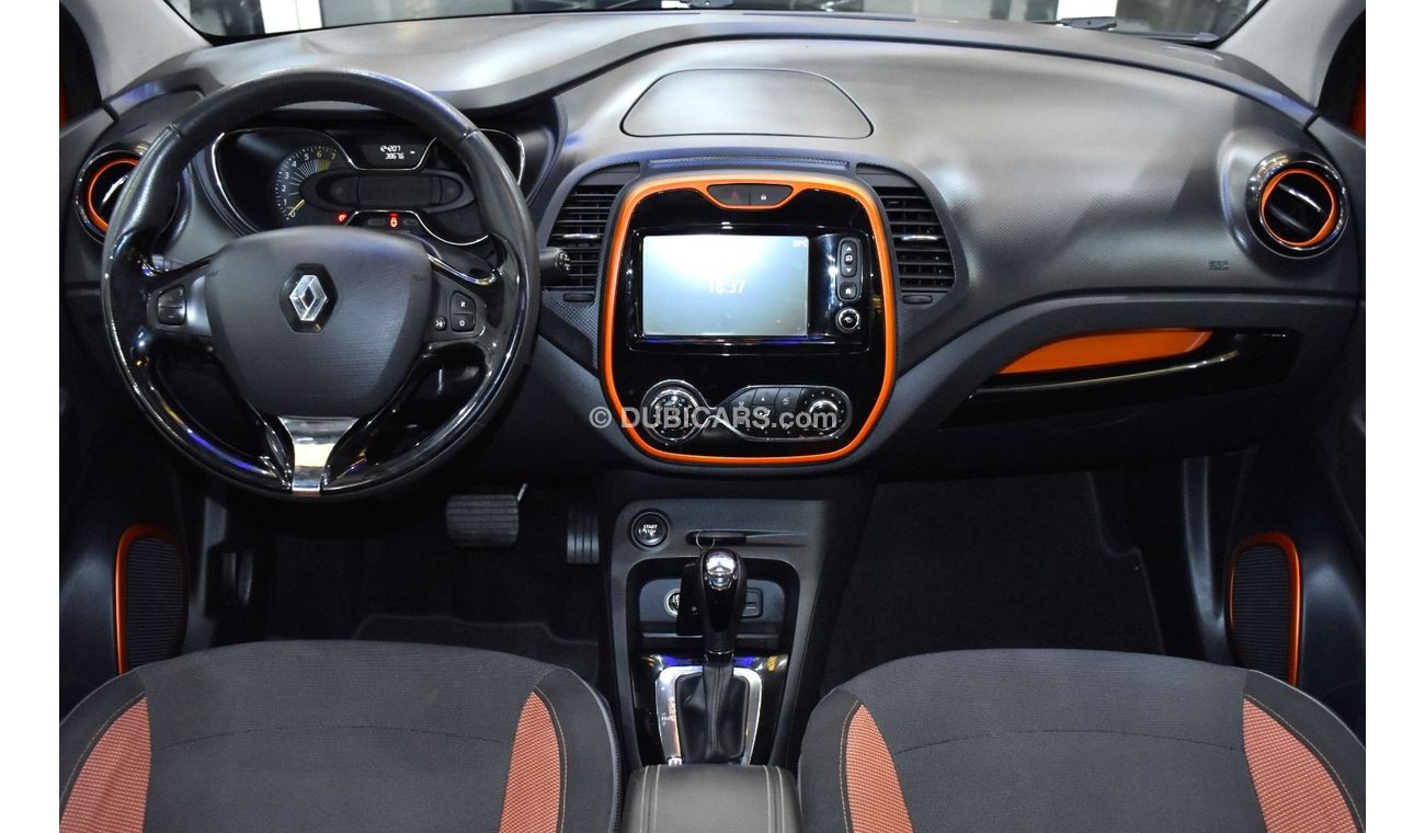 رينو كابتور EXCELLENT DEAL for our Renault Captur ( 2016 Model ) in Orange Color GCC Specs
