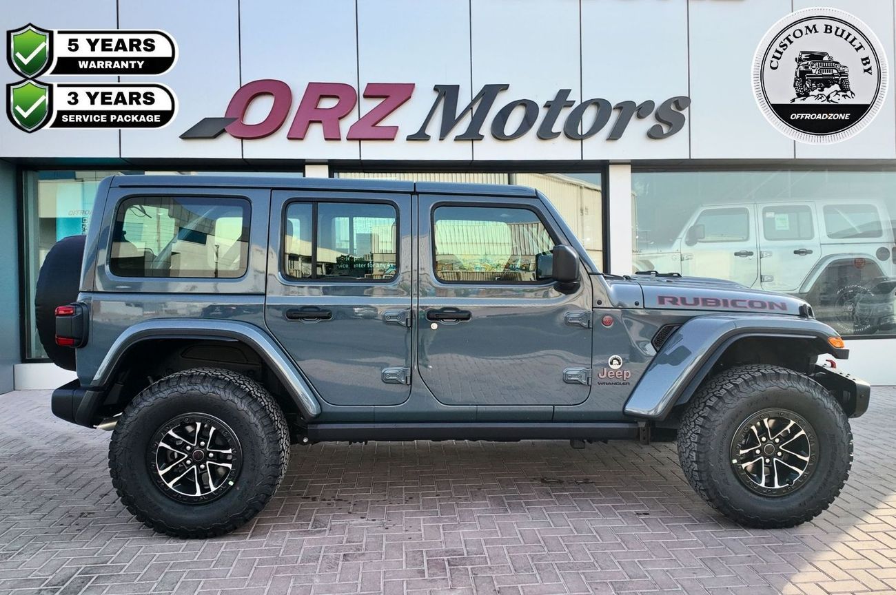 Jeep Wrangler Unlimited Rubicon 2.0L A/T / DEALER 5 YRS WTY & 3 YRS SP WITH METAL BUMPER AND WINCH